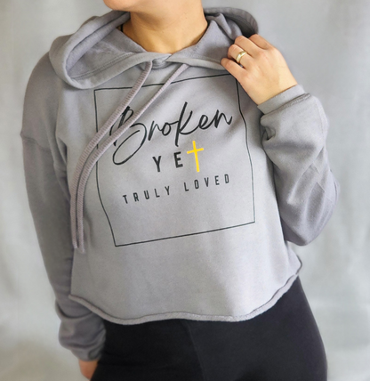 Broken Crop Hoodie